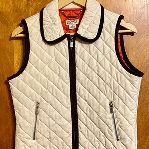 Michael Kors Women’s Vest Cream/Tan Size M